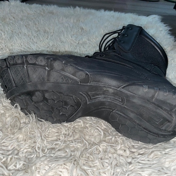 Propper Mens 13W Boots Black Lace up Zip side - Picture 11 of 13